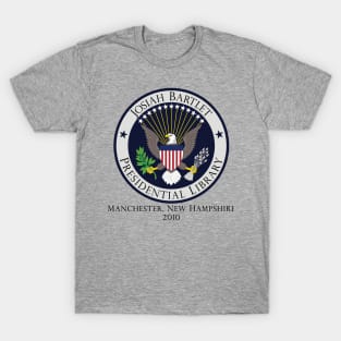 West Wing - Josiah Bartlet Presidential Library T-Shirt